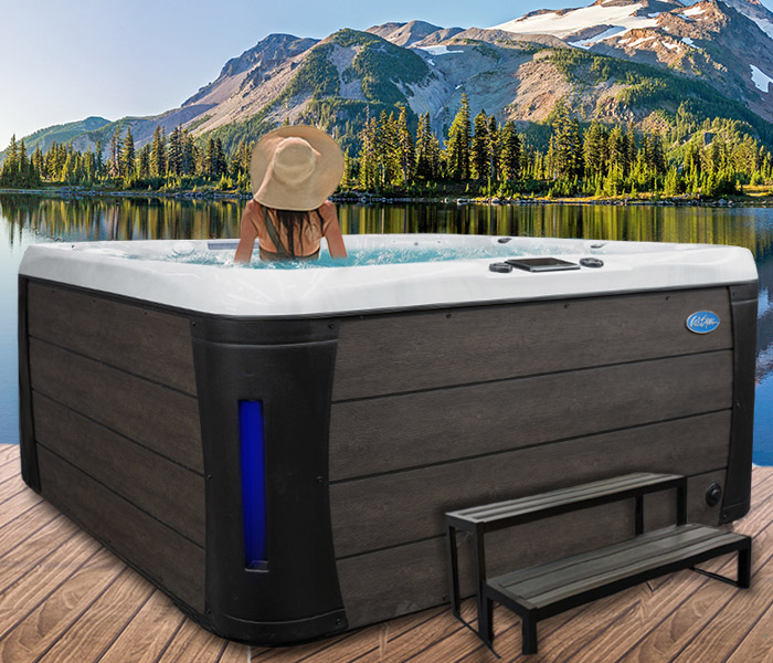 Calspas hot tub being used in a family setting - hot tubs spas for sale Lamesa